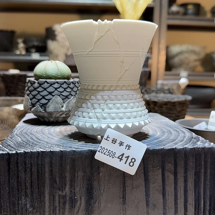 白陶无釉内口9高11.5