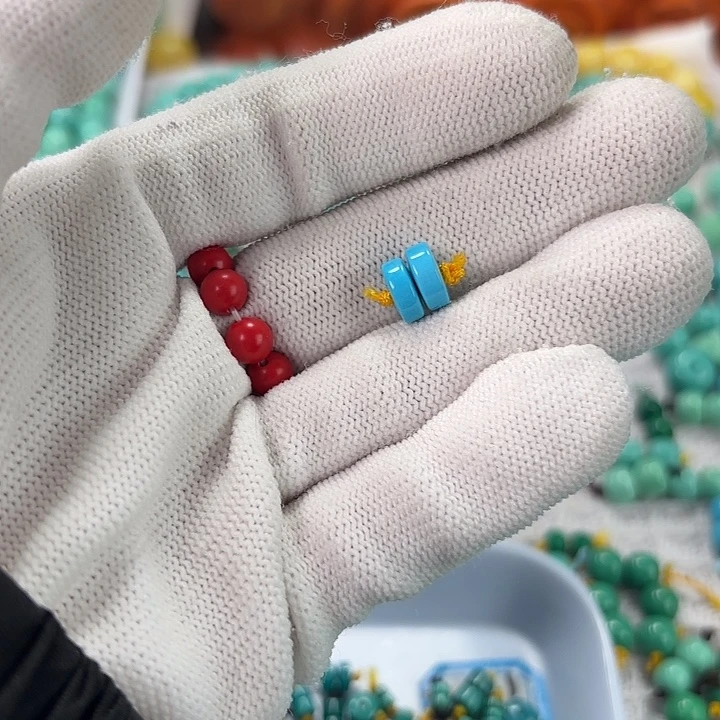 南红玛瑙未镶嵌手链绿松石