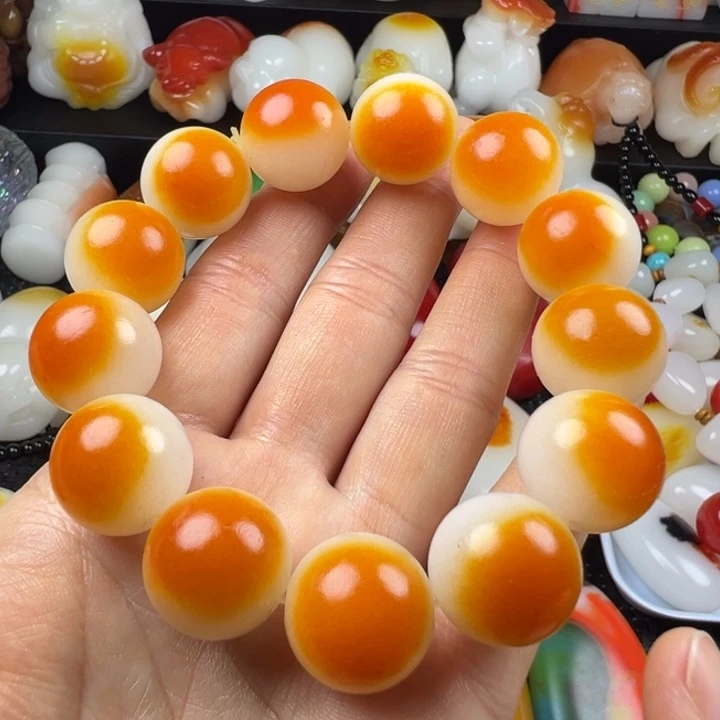 新疆戈壁五彩石金丝