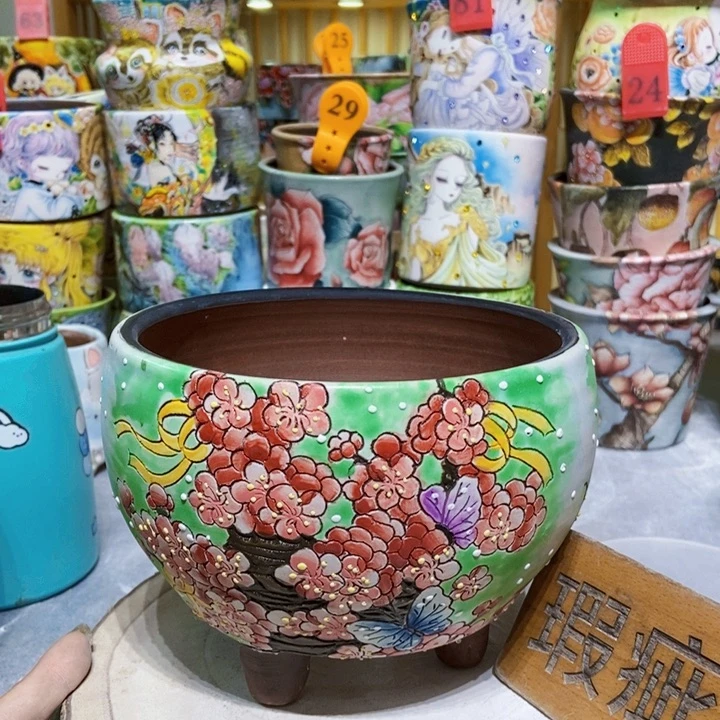 景德镇艺术手绘作品