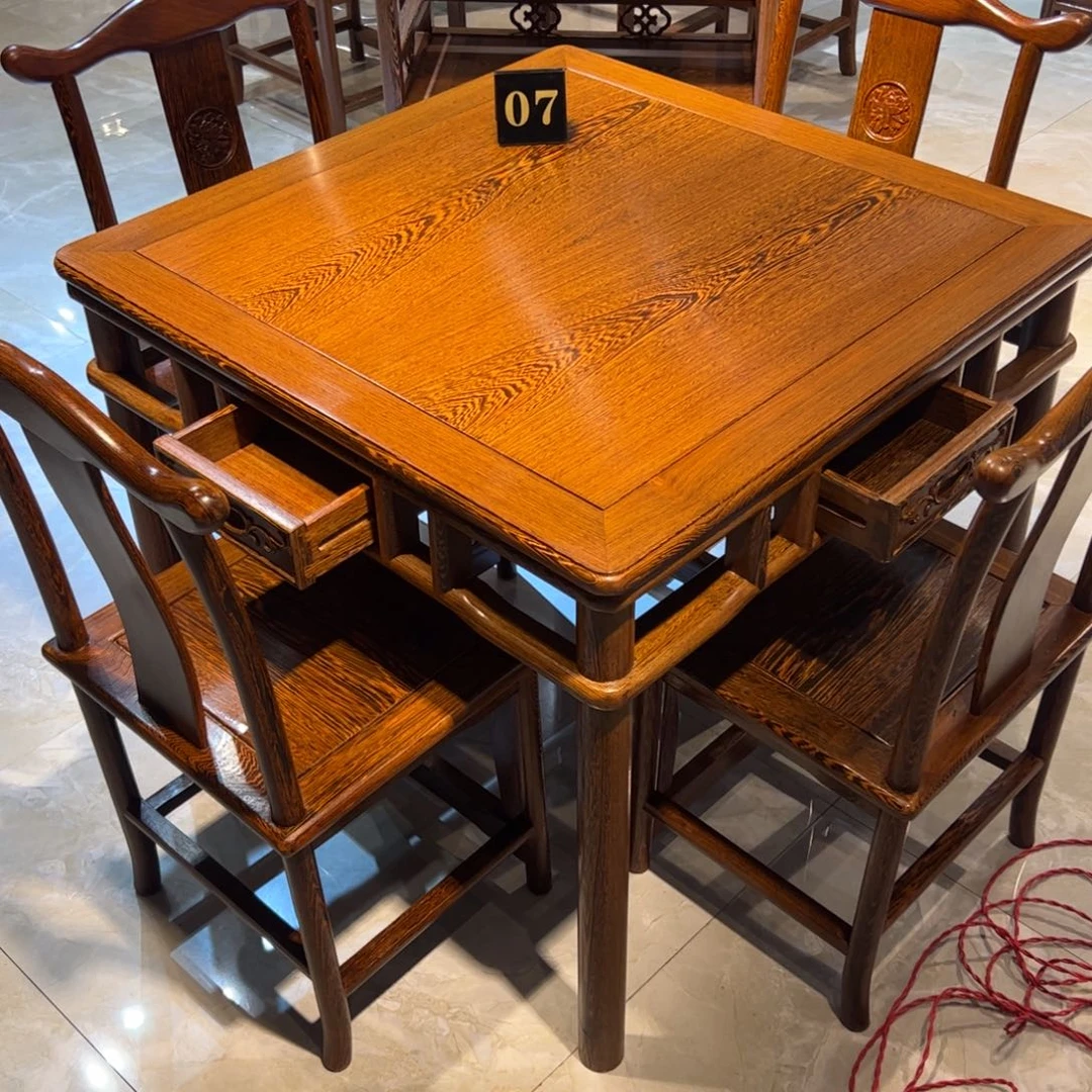 鸡翅木类成套家具用****4五件套