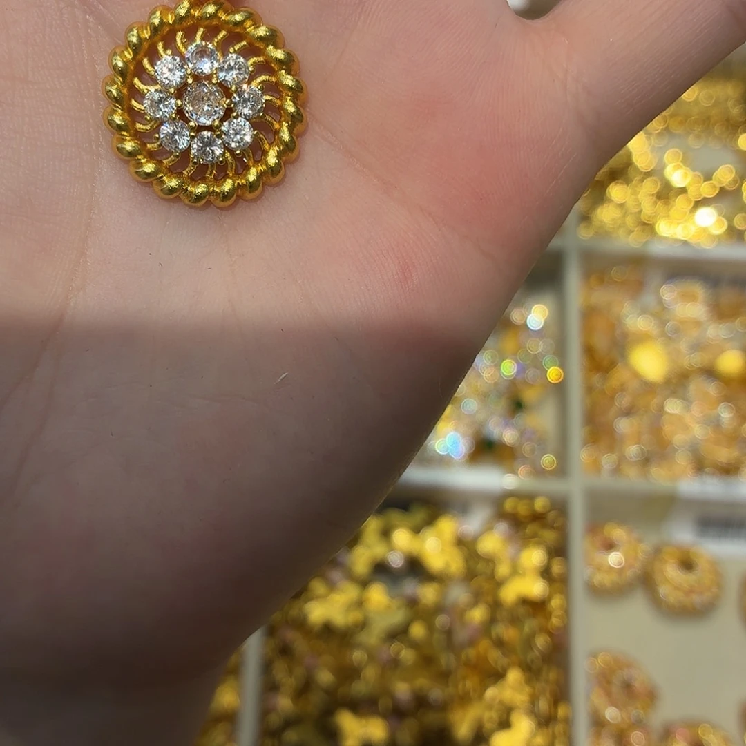 铜合金8505强保色发 1 个壹笔壹吊坠