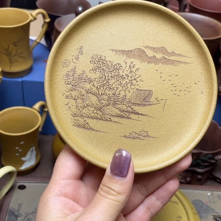 紫砂茶杯紫砂主人杯