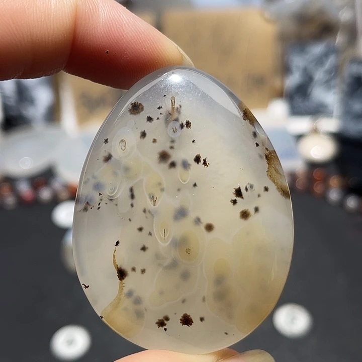 玛瑙/玉髓未镶嵌吊坠(不含链)