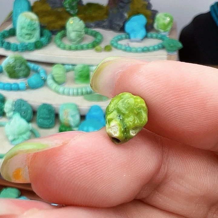 绿松石未镶嵌主播万珍