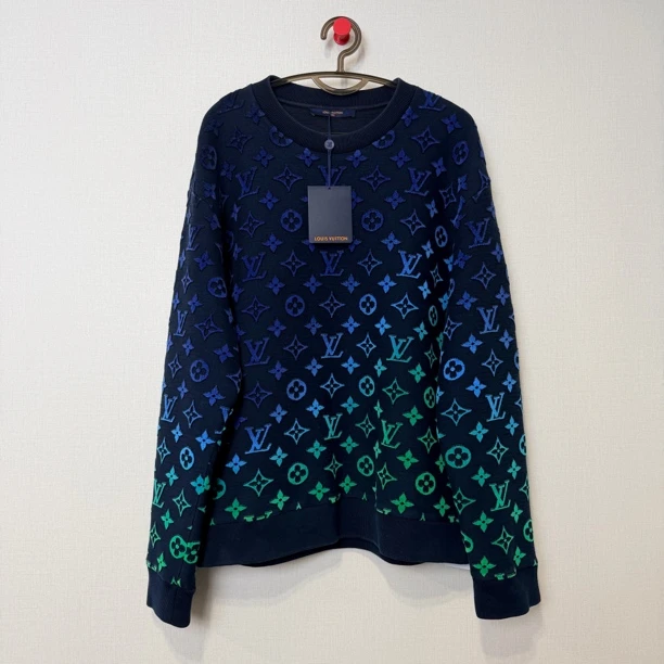 未使用 LouisVuitton/路易威登 满印卫衣/XL/编号11939