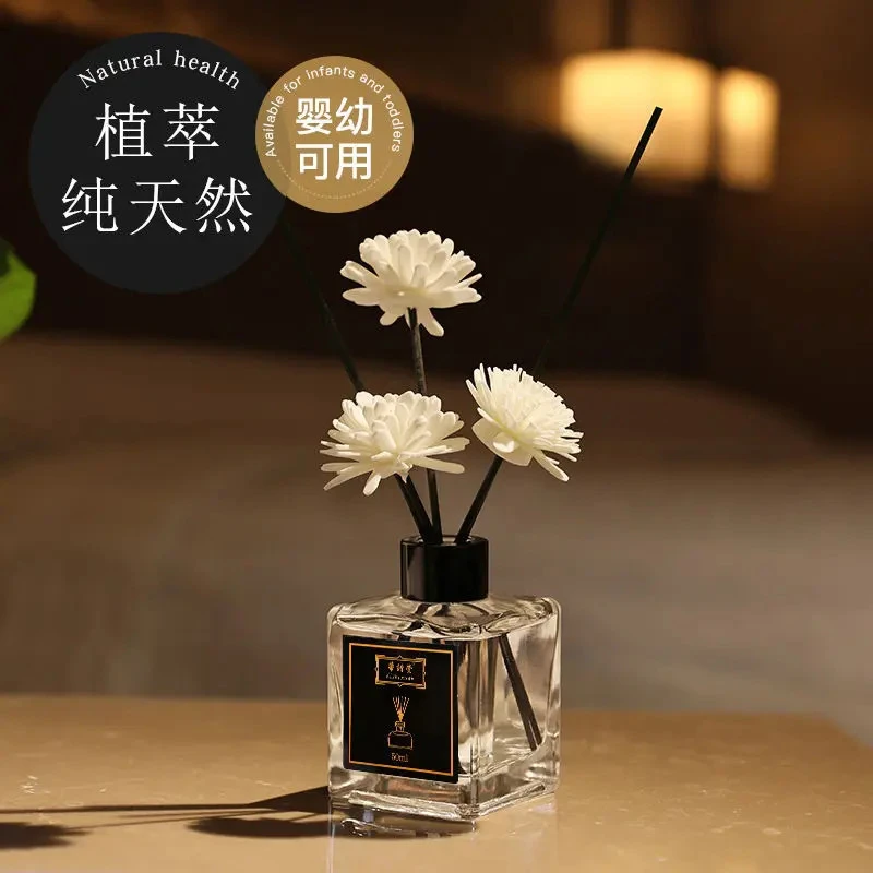 香薰家用室内持久留香栀子花精油酒店卧室香水房间卫生间专用无火