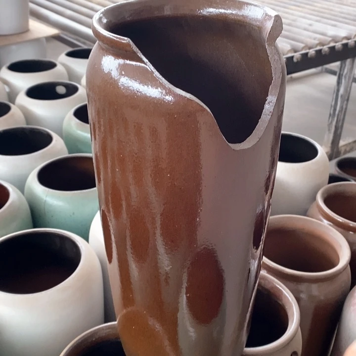 紫砂花盆0211瑕——59瑕