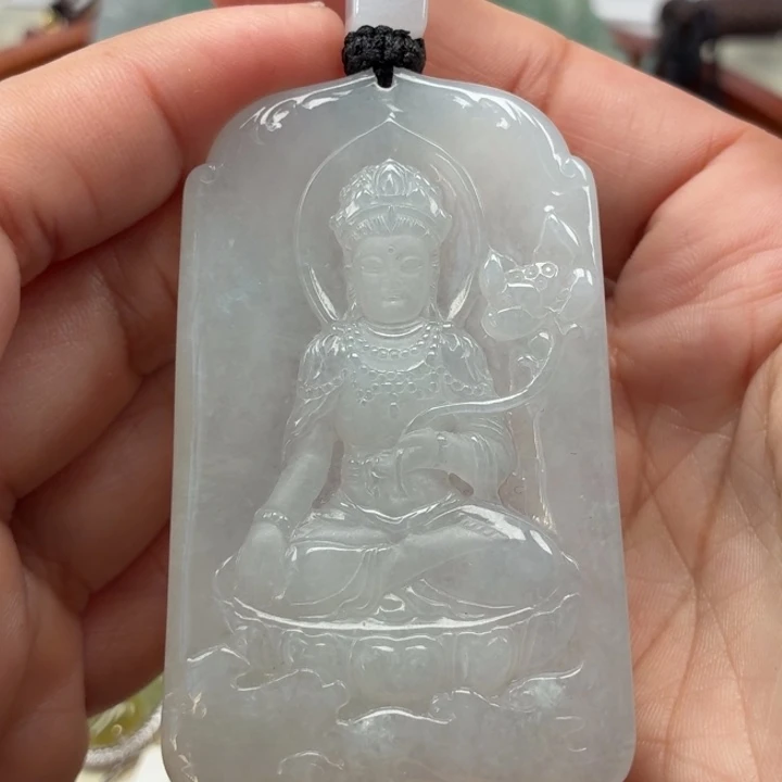 翡翠未镶嵌颈饰天然翡翠a货
