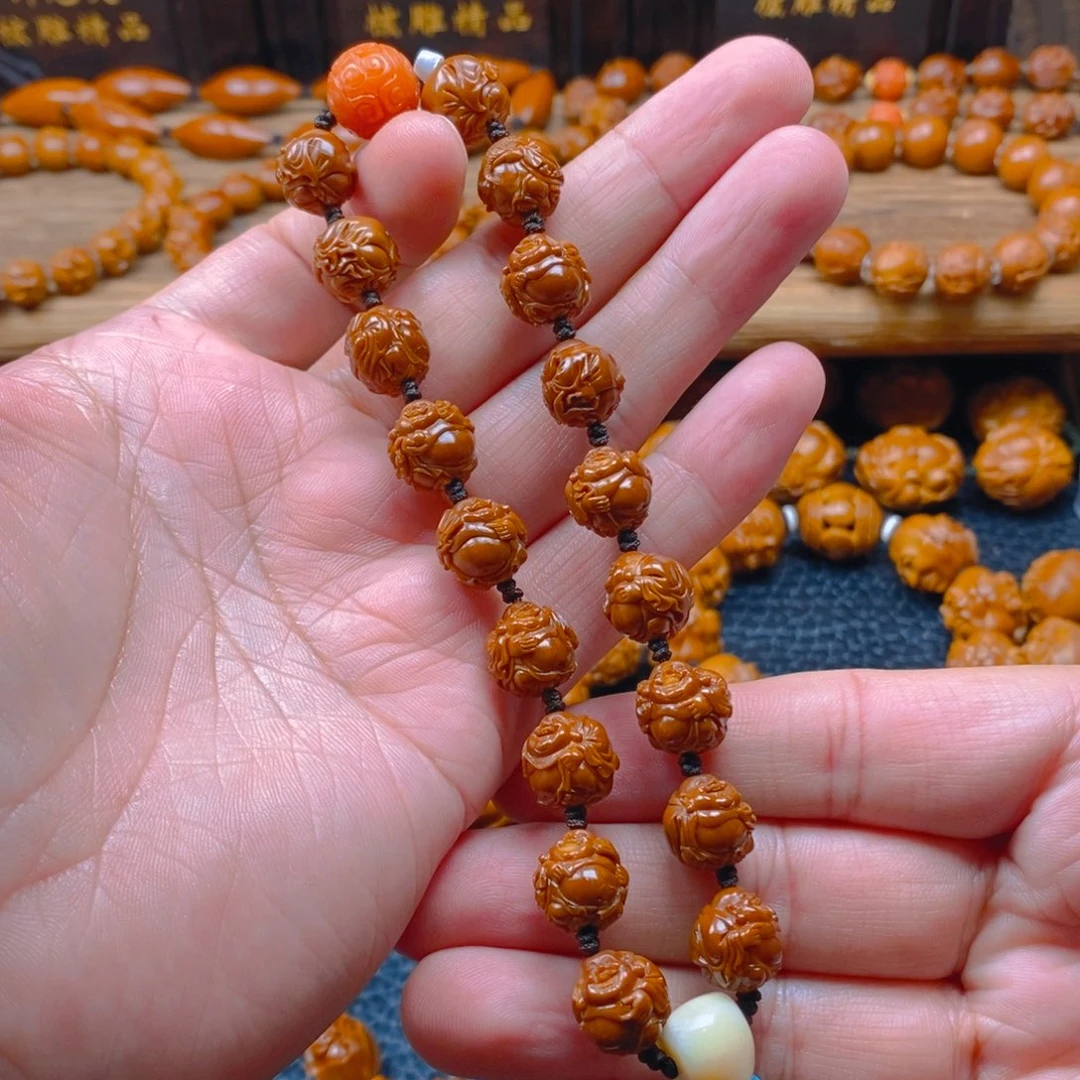 手串/手链橄榄核许忠英1.2整身十八弥勒