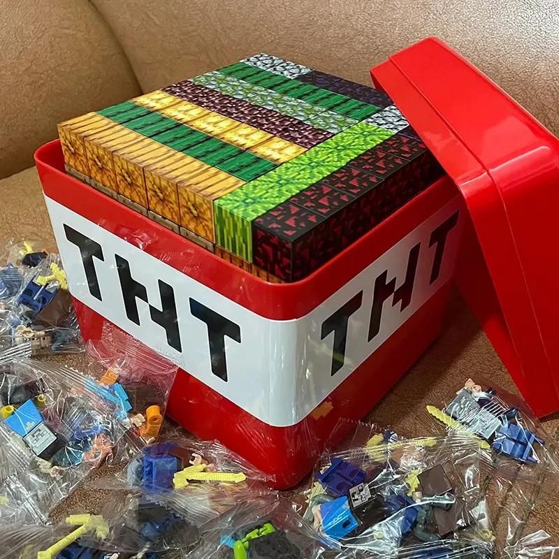 我的世界2.0cm磁力方块磁铁磁吸积木迷你儿童礼物益智拼装玩具