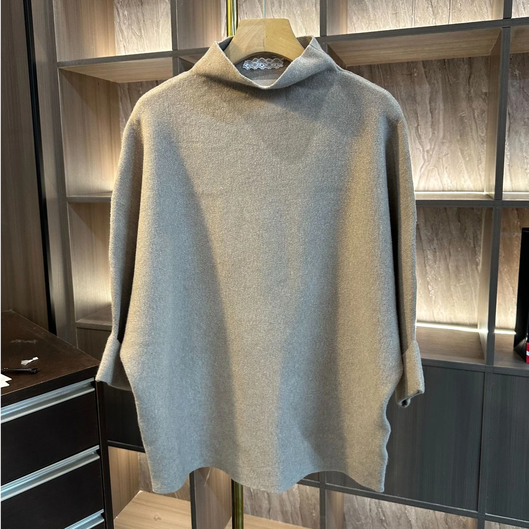 秋冬款加厚长袖高领毛衣-Y116