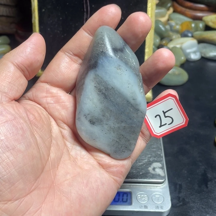 和田玉未镶嵌颈饰25