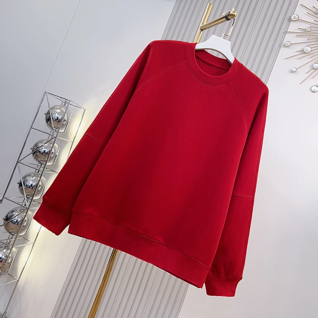 “赤焰祥年衫”2025新款活力常青藤时髦卫衣p8536