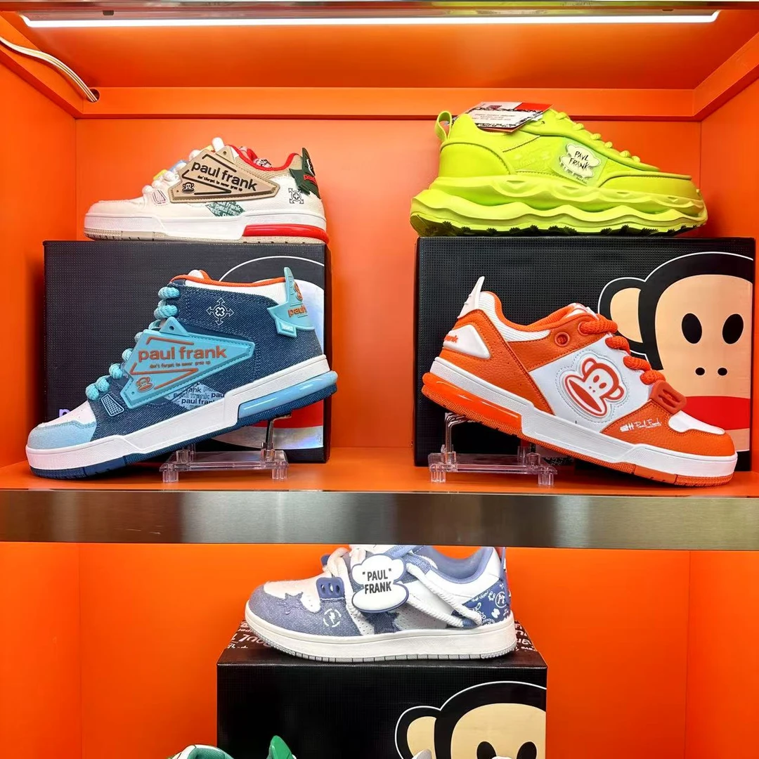 大嘴猴2025春夏新情侣百搭时尚透气板鞋c031