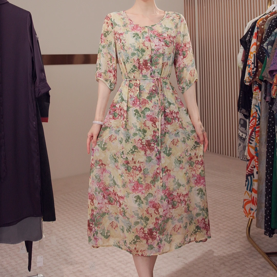 【黄小西】5591新款女士连衣裙