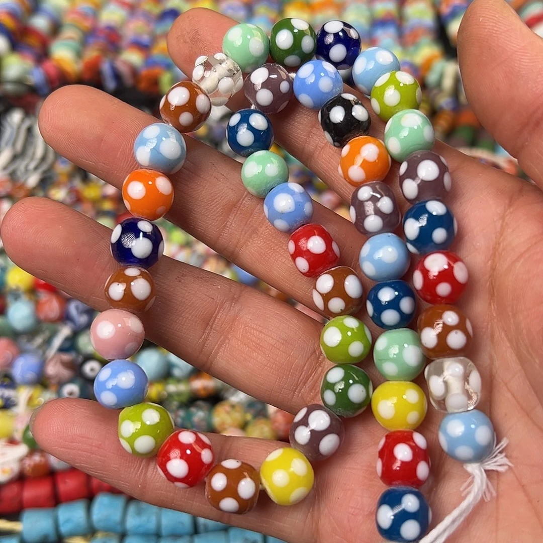 琉璃非金属圆珠波点