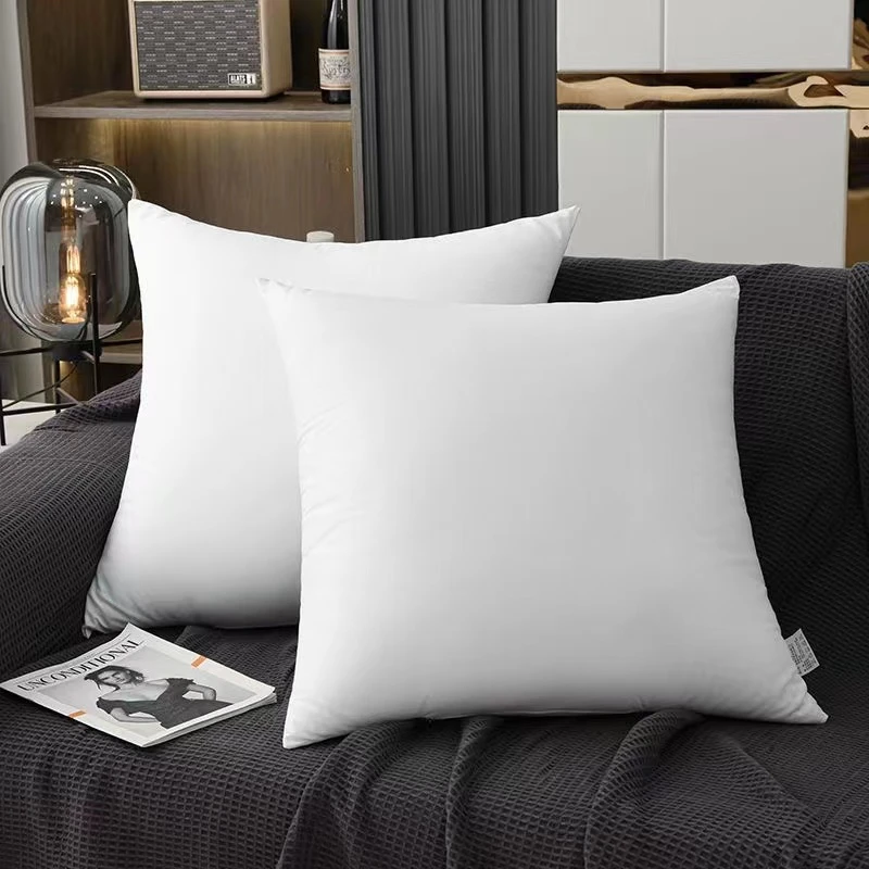 抱枕高回弹卧室沙发靠背枕45*50*55*60*65*正方形丝绒轻奢枕头芯