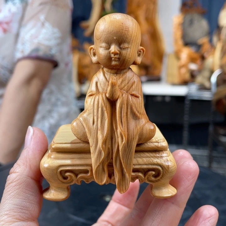 柏木（崖柏）手把件