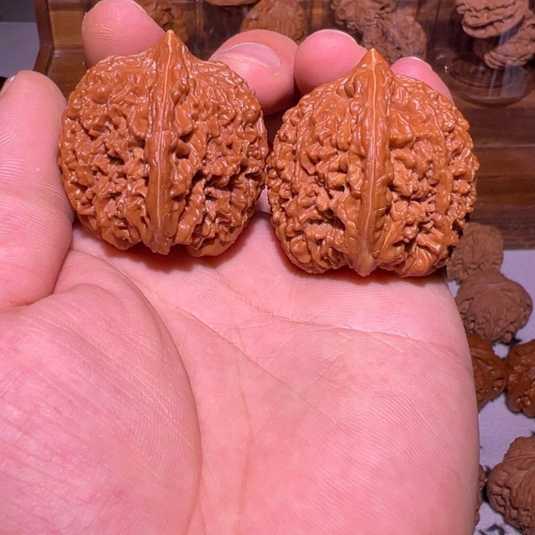 文玩核桃把件全品36尺大蒜头