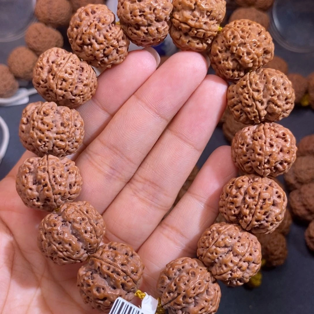 金刚菩提手串六瓣招财针孔21mm