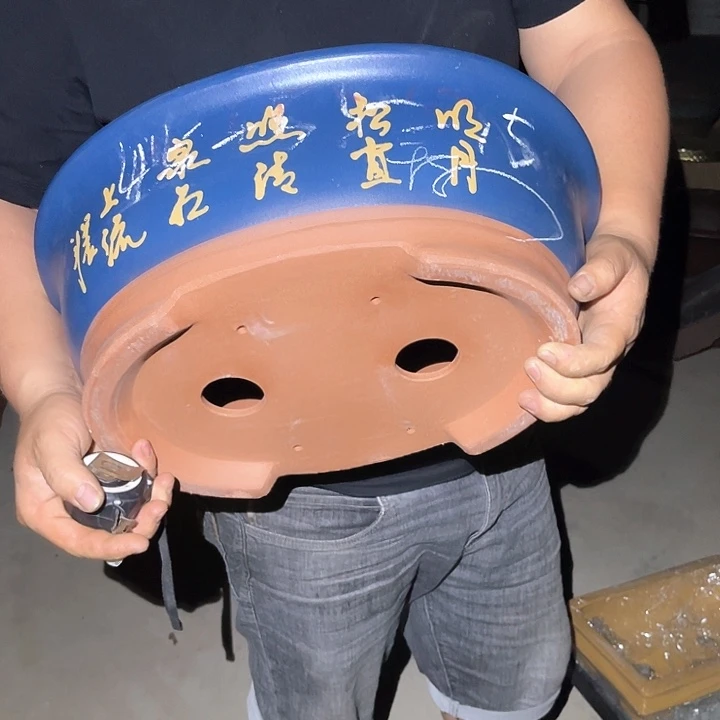 紫砂花盆紫砂等传统