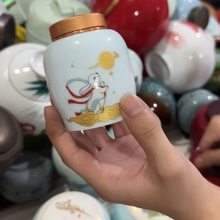 茶叶罐储物罐密封罐！