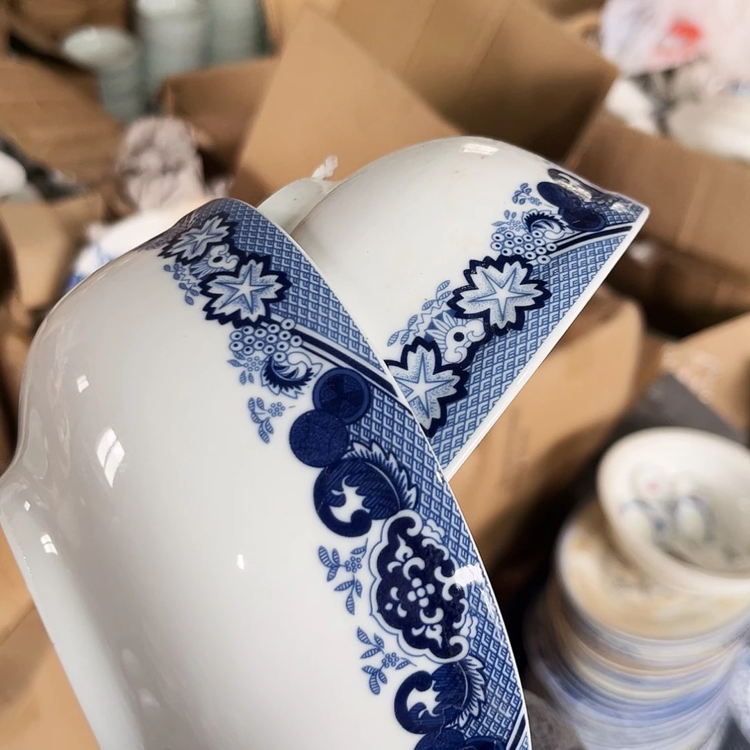 碗6寸碗两个陶瓷陶瓷