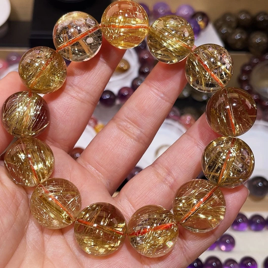 水晶手链未镶嵌钛晶18