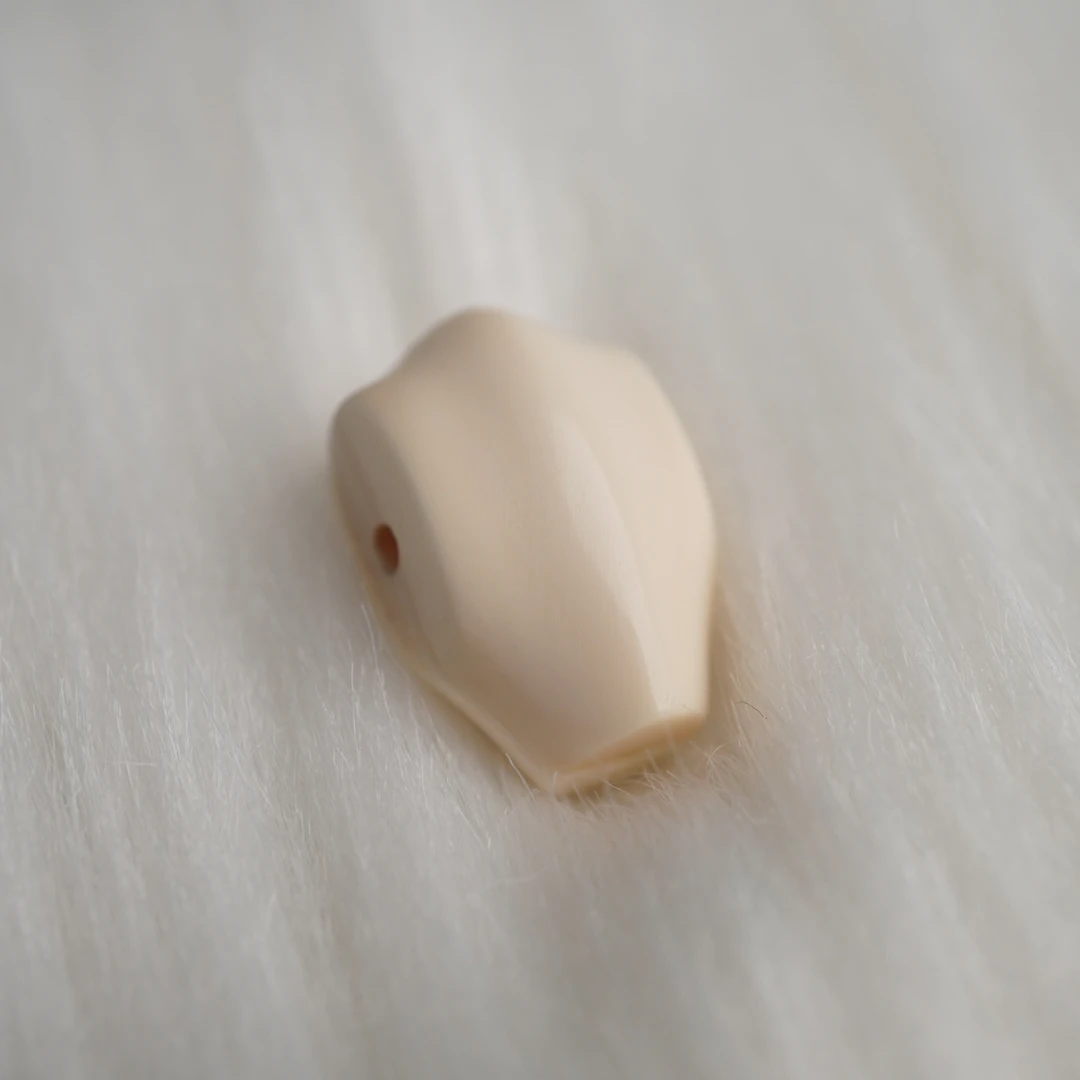 【聽風記出品】文玩配饰鲨鱼鳍随型猛犸三通