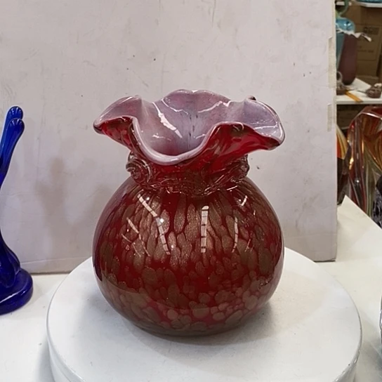 琉璃宝*花瓶高17厘米口径6厘米