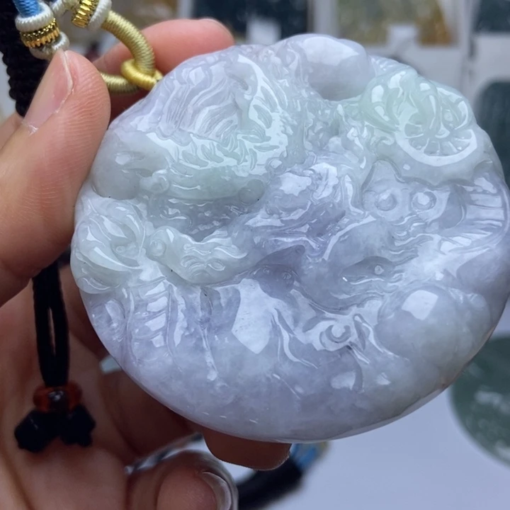 翡翠未镶嵌挂件翡翠