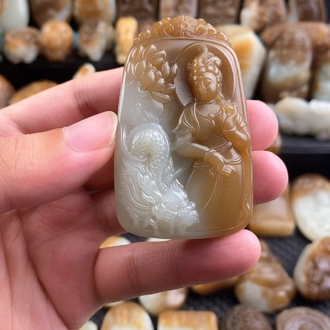 未镶嵌和田玉挂件