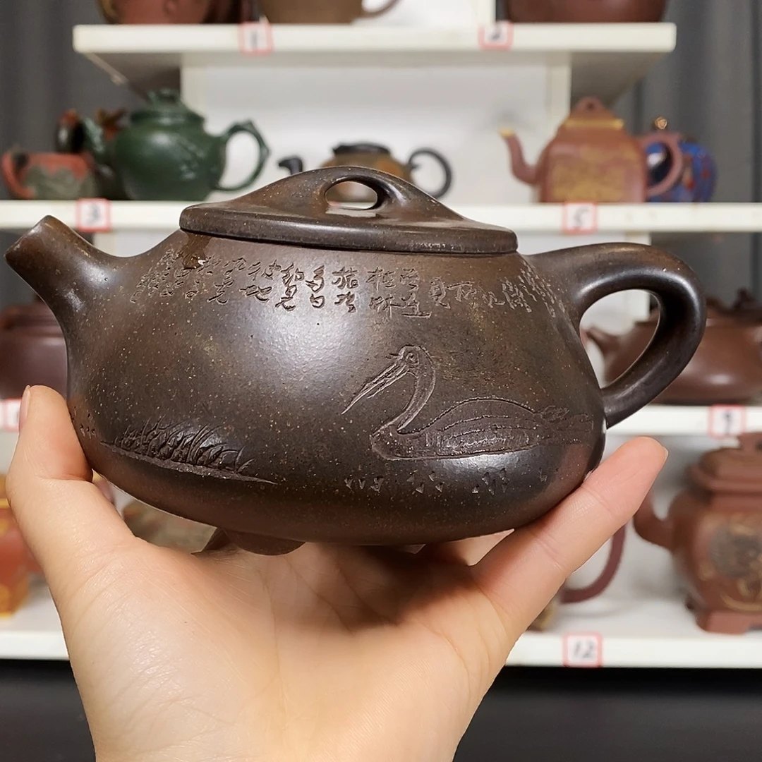 泡****茶壶紫砂原矿紫砂壶