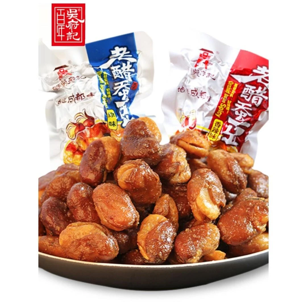 吴府记老醋蚕豆袋原味糖醋味怪味胡豆成都特产零食休闲小吃