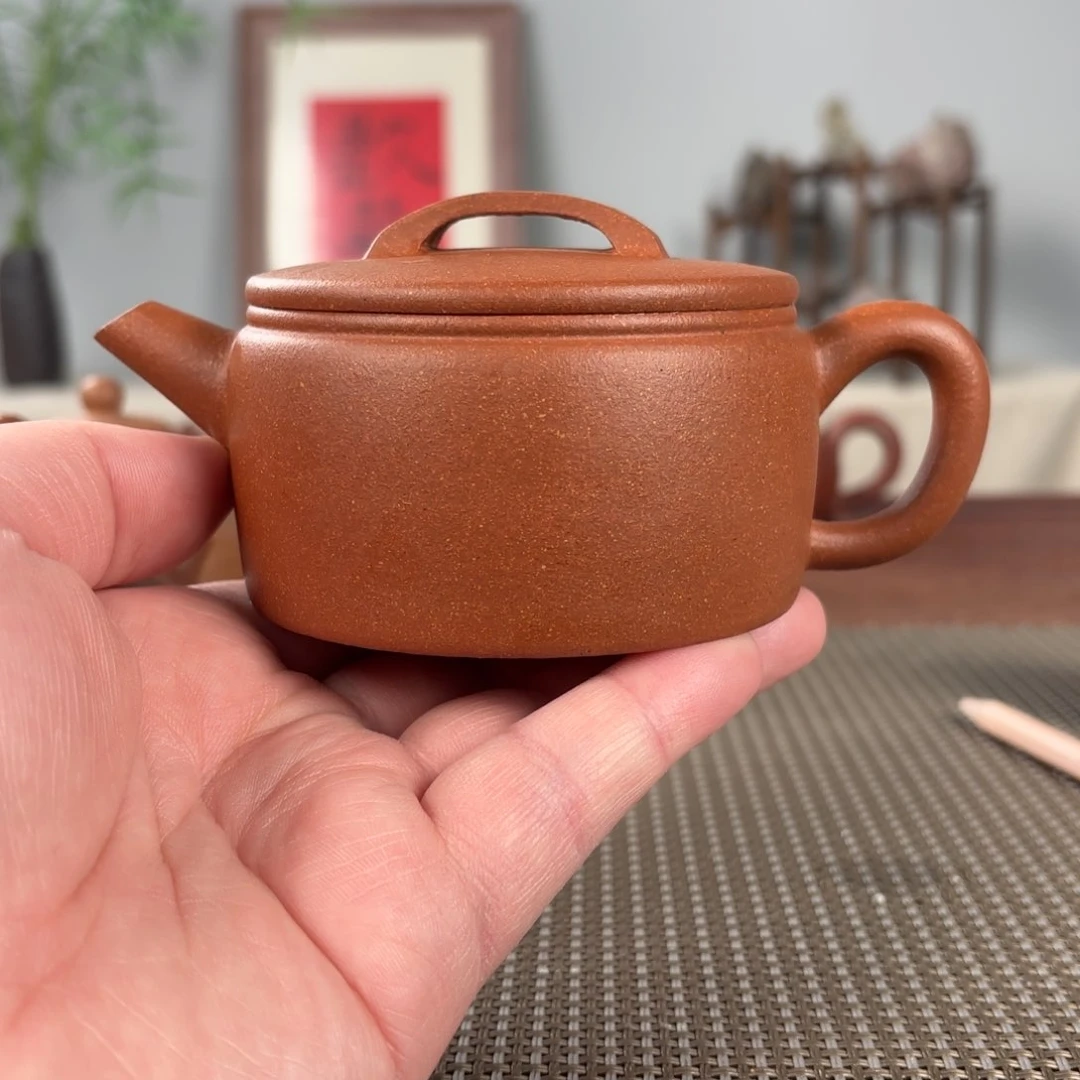 紫砂茶壶黄龙山原矿紫砂壶