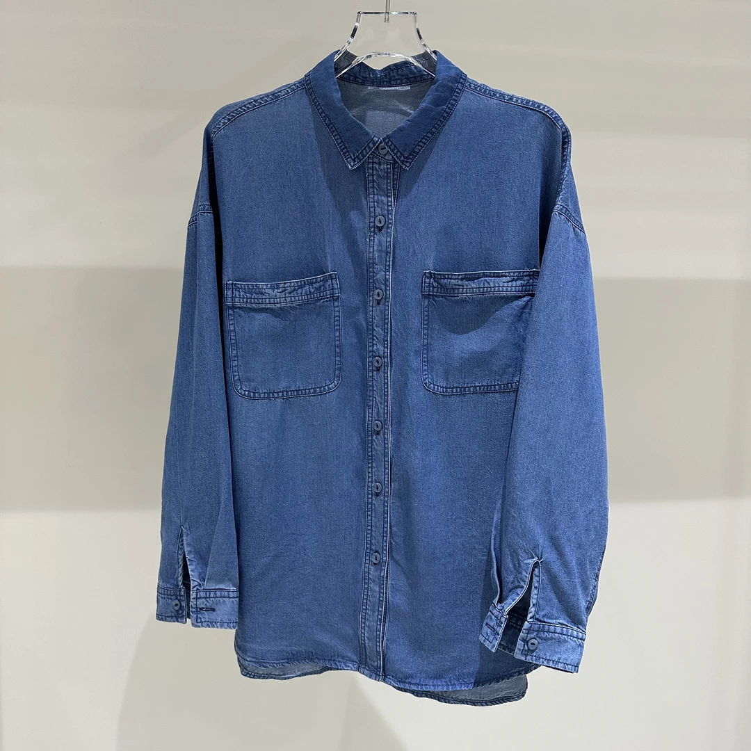 XIMTUU新款衬衣小衫宽松韩版设计洋气显瘦百搭小衫D2501020