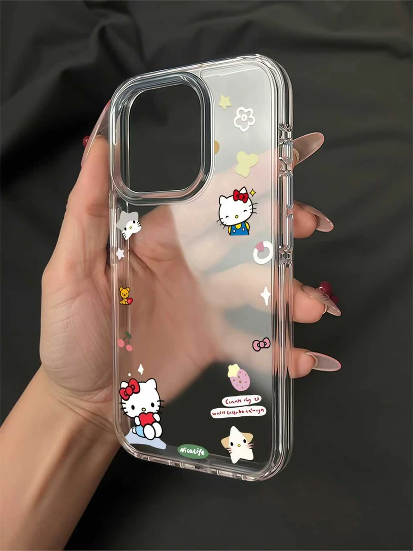 简约星星kt猫适用苹果iPhone17pro14小米17promax华为p80手机壳xr