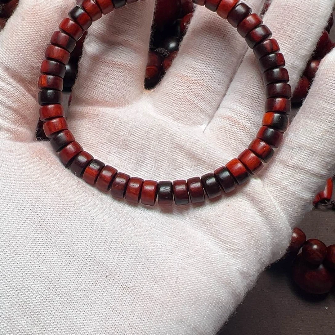 木4❌7火焰纹药片珠