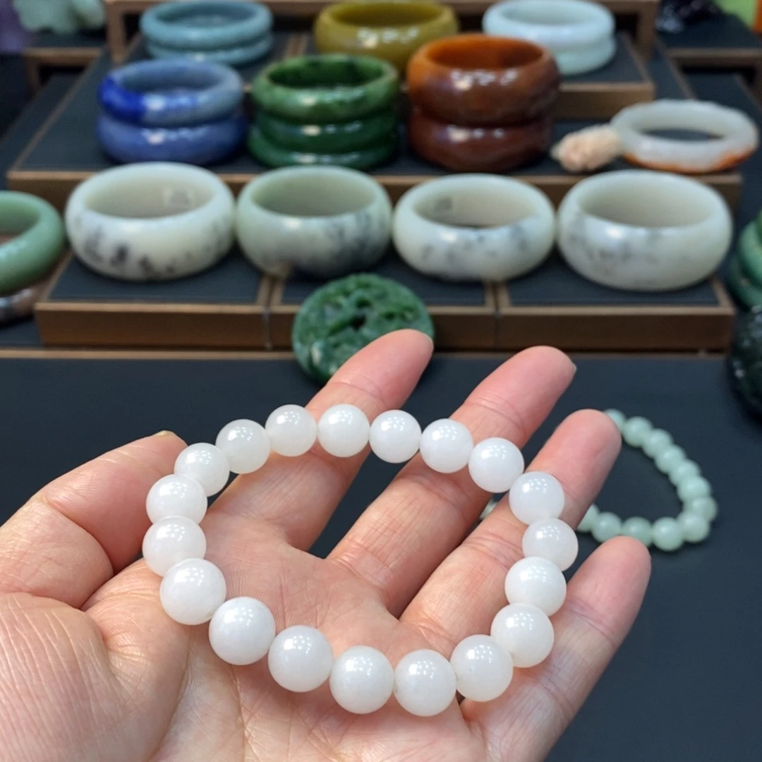 石英质玉未镶嵌手链