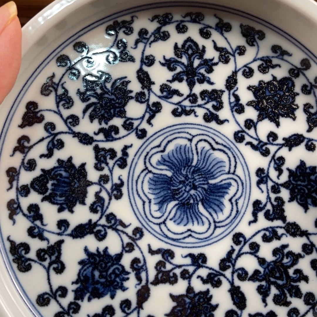 手绘现代茶具非古董