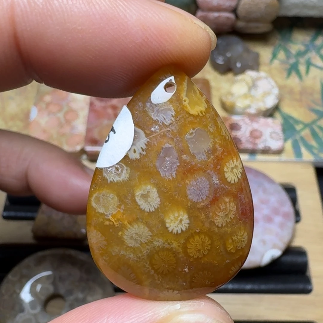 硅化玉纯天然色有机玉石保真色未镶嵌