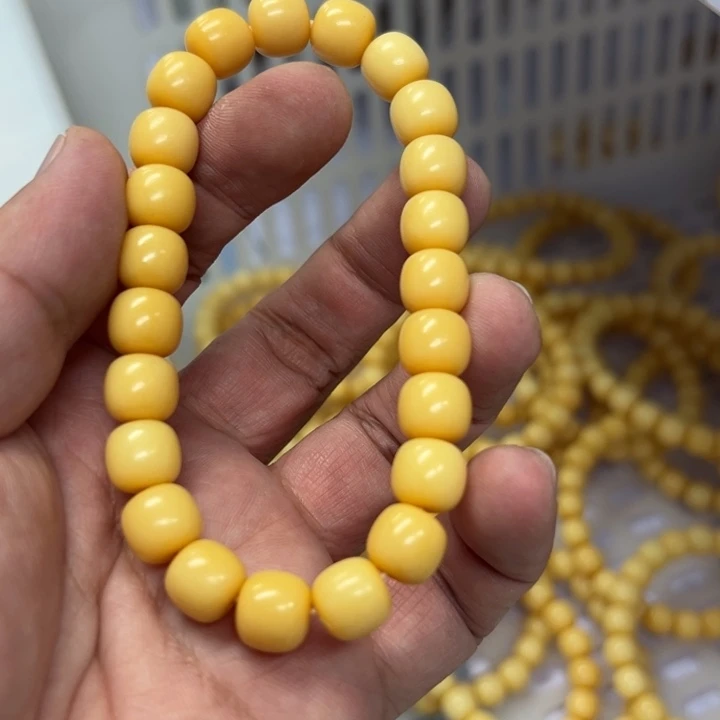 吊坠白玉菩提黄色229
