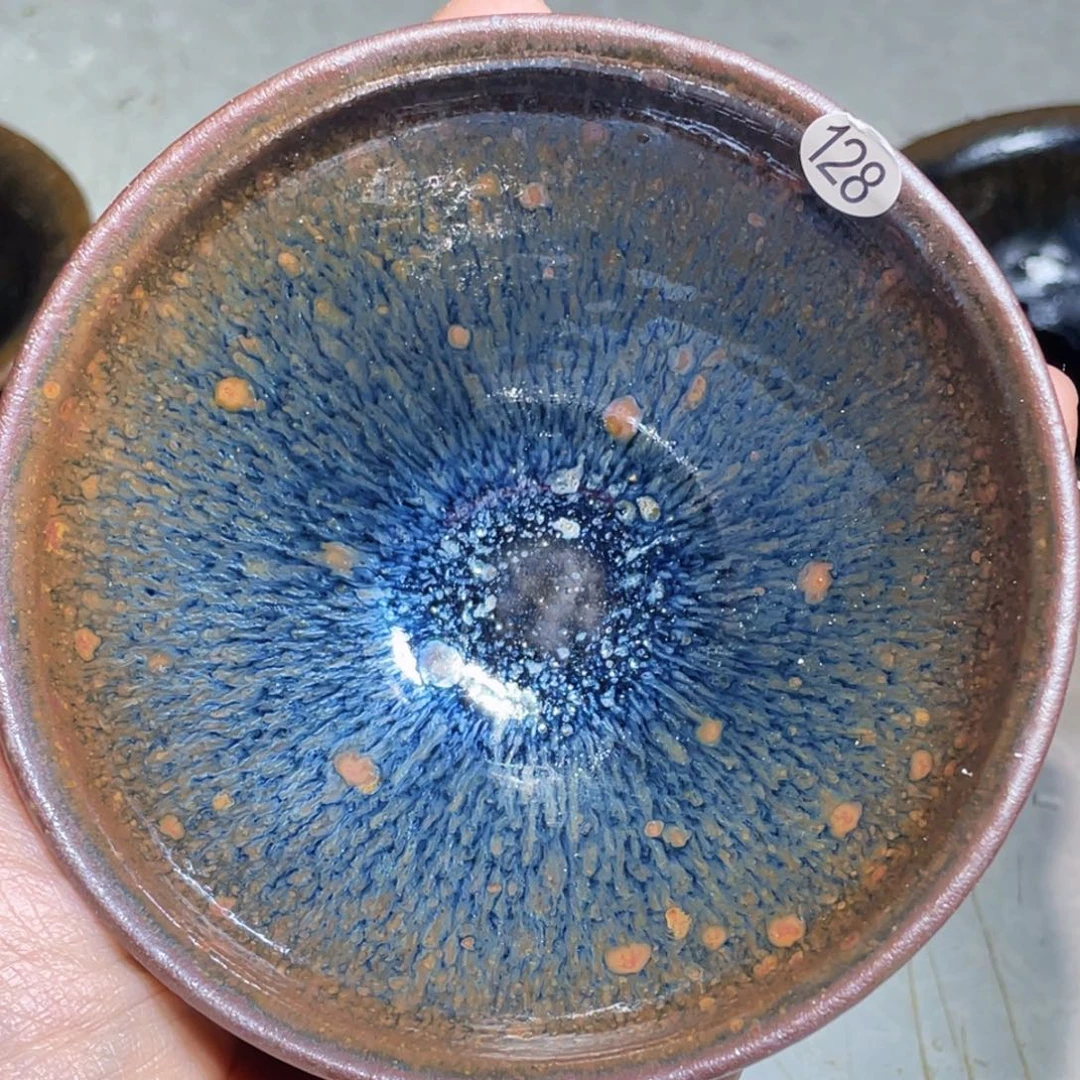 茶盏龙窑柴烧建盏128