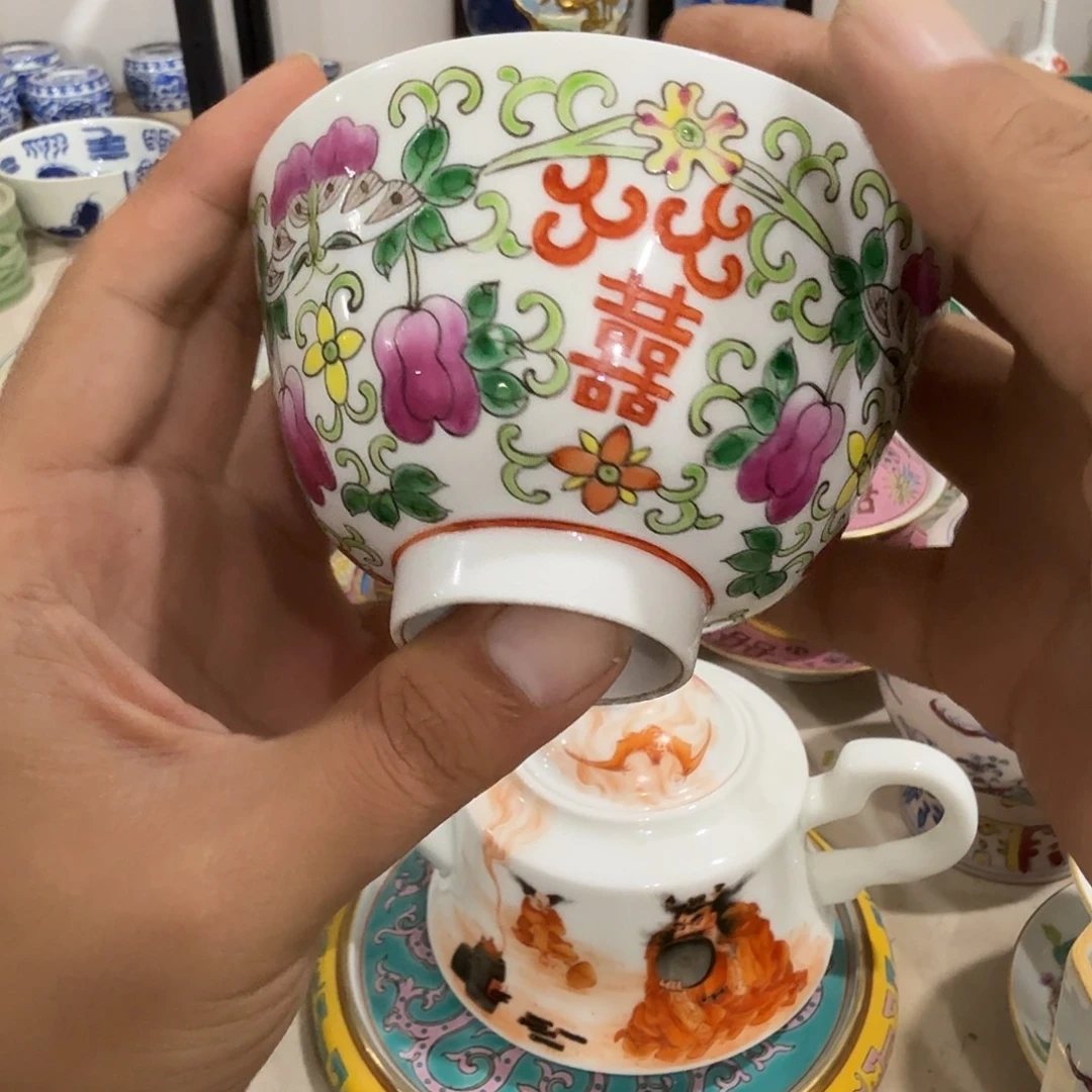 瓷片摆件等方式在不同行业上