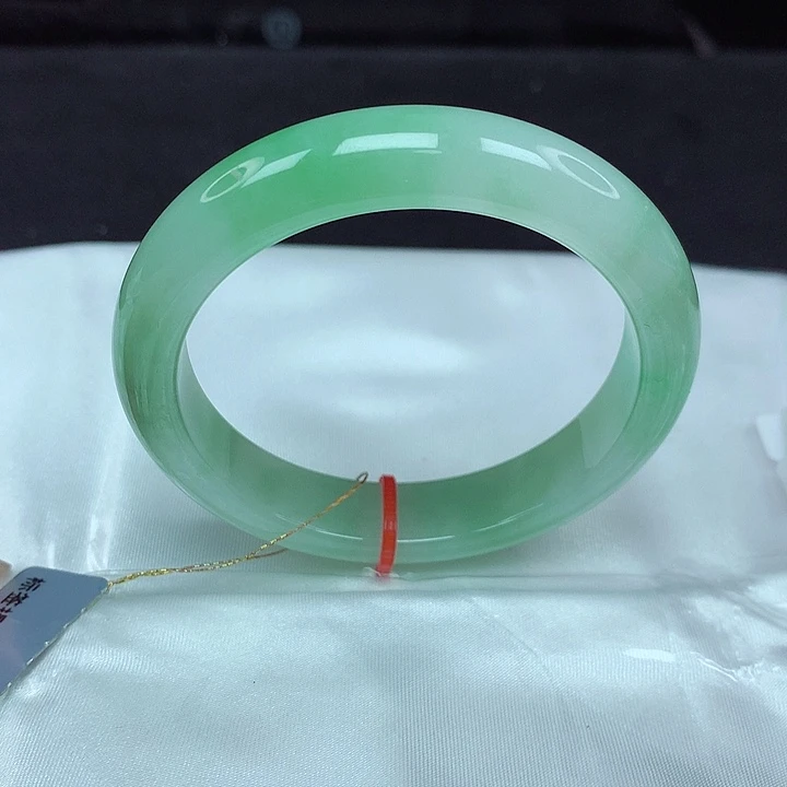 翡翠未镶嵌手镯53圈202