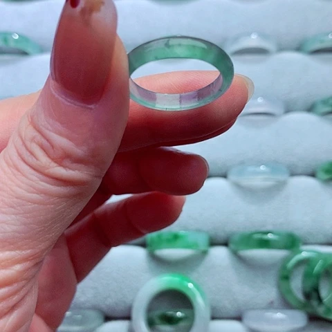 未镶嵌戒指翡翠天然翡翠