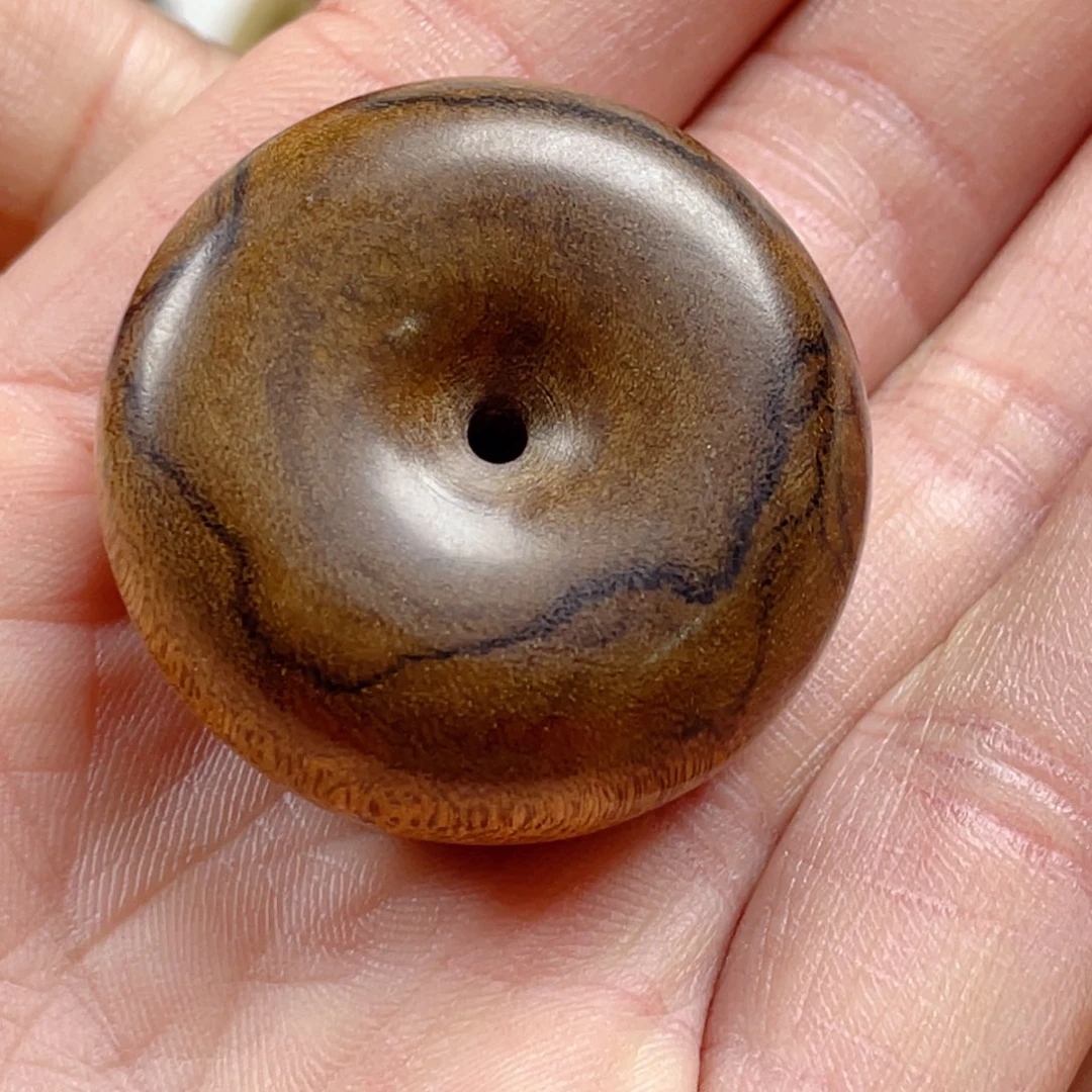 沉香木手串亭*越南芽庄老白棋玉化老料樱子瘤疤