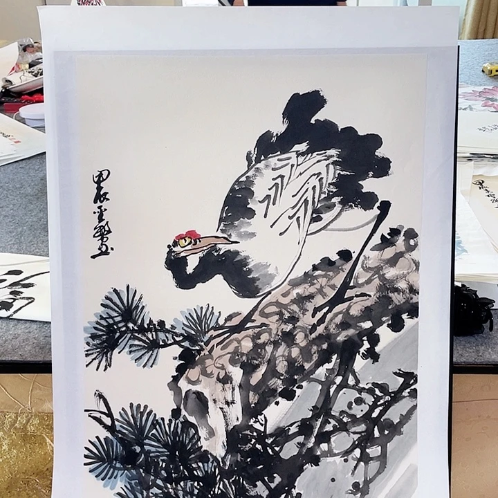 国画张圣敏先生纯手绘作品