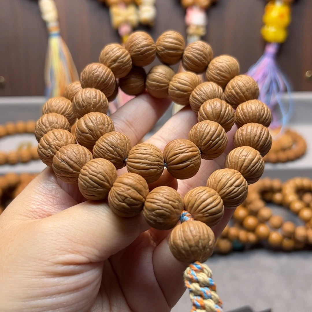 猴头核桃手串15➕土豪原皮原色